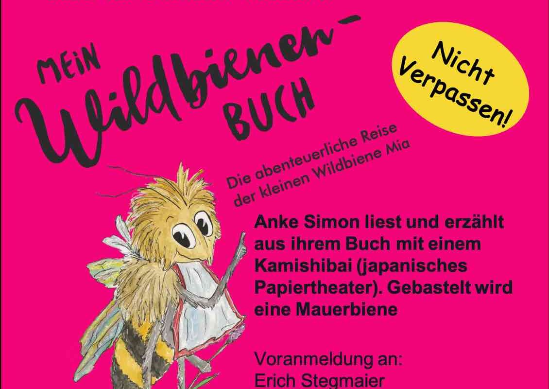 Wildbienenbuch Lesung